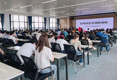 山立公司開展消防演練，筑牢安全防線